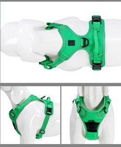 Tali kekang anjing nilon reflektif, rompi anjing nilon tanpa tarikan kustom untuk kontrol ekstra dan nyaman - Product Image 3