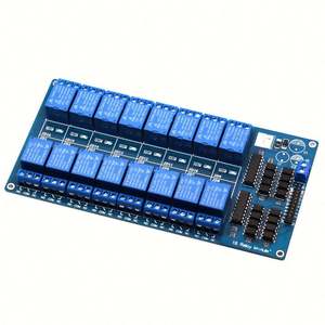 โมดูลรีเลย์ 5V 12V 16 ช่อง สำหรับ <span class=keywords><strong>Arduino</strong></span> PIC ARM DSP <span class=keywords><strong>PLC</strong></span> พร้อมระบบป้องกันออปโตคัปเปลอร์ LM2576 กำลังไฟสูง ขายดี - Product Image 4