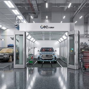 <span class=keywords><strong>Cabine</strong></span> <span class=keywords><strong>de</strong></span> <span class=keywords><strong>peinture</strong></span> automobile personnalisable avec conception modulaire, taille réglable, certifiée CE pour des configurations d'atelier flexibles - Product Image 6