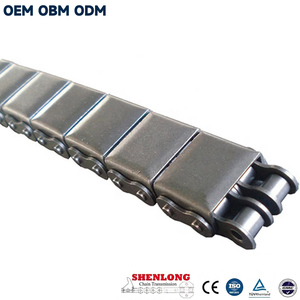 Chaîne de convoyeur en alliage 10B-U2/12B/08B/06B avec attaches de type <span class=keywords><strong>U</strong></span> (08B-U2 à 32B-U2) standard pour usage agricole et industriel - Product Image 1