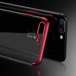 เคสสำหรับ <span class=keywords><strong>OnePlus</strong></span> <span class=keywords><strong>5T</strong></span> เคสโทรศัพท์แบบนิ่มหรูหราเคลือบ TPU สำหรับ One Plus <span class=keywords><strong>5T</strong></span> A5010 เคสใสบางเฉียบป้องกันสำหรับ <span class=keywords><strong>OnePlus</strong></span> 5 6 6T 7 - Product Image 2