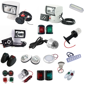 Feux de navigation LED en acier inoxydable pour bateau, accessoires marins neufs pour maison flottante, ponton flottant - Product Image 5