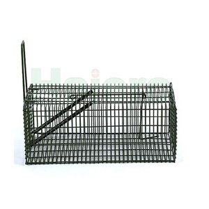 Fareler kontrol çelik tel Metal fare fare kapanı kafes kullanımlık fare kapanı kafes canlı fareler bahçe kemirgen kontrolü için tuzak - Product Image 4