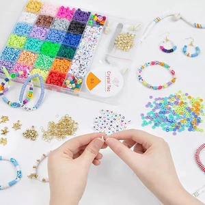 ของเล่นลูกปัด DIY สำหรับเด็กผู้หญิง ปี 2026 สร้อยคอและกำไลข้อมือทำมือสร้างสรรค์ ลูกปัดฝึกสายตาสั้น - Product Image 3