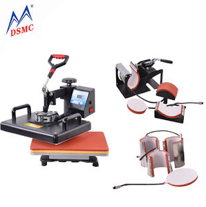 Guangzhou Fabricante <span class=keywords><strong>sublimadora</strong></span> 8 en 1 máquina de prensa de calor máquina de impresión de camisetas - Product Image 5