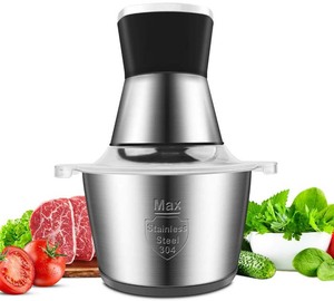 Tritatutto in Vetro da 2 Litri, Tritatutto <span class=keywords><strong>Elettrico</strong></span> per Cipolle da 350W - Product Image 6