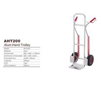 Chariot électrique en aluminium de 200 kg avec plateforme, personnalisable OEM pour entrepôt, usine, magasin, usage industriel