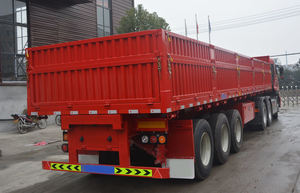 <span class=keywords><strong>Prix</strong></span> d'usine, semi-remorque à benne basculante latérale, 3 essieux, 12 roues, 12R22.5, acier, robuste, 120 tonnes, transport de machines - Product Image 5