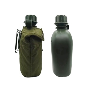 Muestra gratuita de botella de agua táctica portátil de 1 litro, estilo americano, para senderismo y supervivencia al aire libre. - Product Image 5