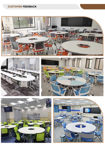 Bàn gấp đa năng, giá rẻ, dùng cho phòng họp, văn phòng, đào tạo, đang bán - Product Image 4