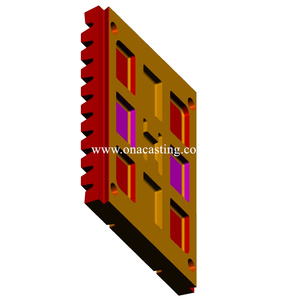 Broyeur à mâchoires C200 Plaque de mâchoire fixe mobile <span class=keywords><strong>ONA</strong></span>-MM0214853 - Product Image 2