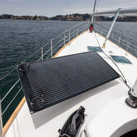 100W Flexible Panneau Solaire Mince-Film Pv Panneau Haute Efficacité Paneles Solares En Gros 1000pcs + Fournisseur pour Extérieur Rv Bateau
