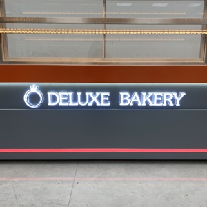 Vitrine Réfrigérée Commerciale à Double Température pour Pâtisserie, Congélateur avec Présentoir en Verre pour Gâteaux, Sandwichs et Produits de Boulangerie - Product Image 4