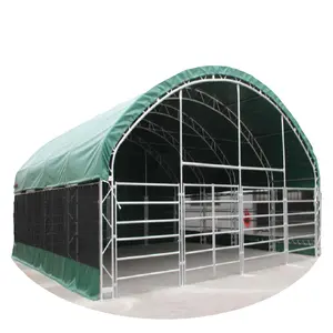 Wholesale Factory Price Outdoor Fabric Building Structure Animal Horse livestock Shelters Sheds Cattle Goat Livestock Tents