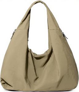 <span class=keywords><strong>Sac</strong></span> fourre-tout solide en nylon <span class=keywords><strong>sac</strong></span> <span class=keywords><strong>à</strong></span> <span class=keywords><strong>main</strong></span> plissé grands sacs Hobo <span class=keywords><strong>pour</strong></span> femmes <span class=keywords><strong>sac</strong></span> <span class=keywords><strong>à</strong></span> bandoulière multipoches croissant - Product Image 6