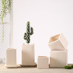 P190 Pots de <span class=keywords><strong>fleurs</strong></span> bon marché, design dégradé personnalisé, pots de <span class=keywords><strong>fleurs</strong></span> givrés pour plantes succulentes, pour décoration de salon et de maison - Product Image 1