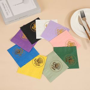 Serviettes de table personnalisées pour mariage, serviettes de table en papier 3 plis personnalisées, serviettes jetables personnalisées pour la décoration de mariage - Product Image 2