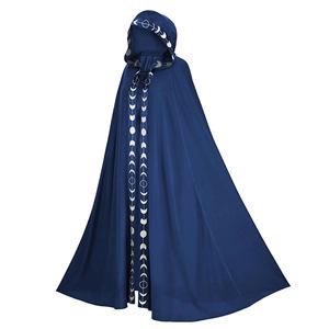 Cape à capuche Renaissance médiévale 5 couleurs Cape Halloween Cosplay <span class=keywords><strong>Costume</strong></span> <span class=keywords><strong>Film</strong></span> et TV Cosplay <span class=keywords><strong>Costume</strong></span> - Product Image 6
