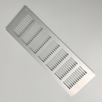 Grille de ventilation à fentes longues en tôle personnalisée, emboutie, pour système de stockage d'énergie