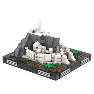 Set <span class=keywords><strong>di</strong></span> Blocchi da Costruzione Creativi MOOXI MOC1233 Ispirati al Film Il Signore degli Anelli, Minas Tirith, Action Figure Anime, Giocattoli e Modellini - Product Image 1