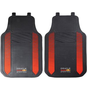 Set tappetini 2 pz Powerbar nero/rosso - Product Image 1