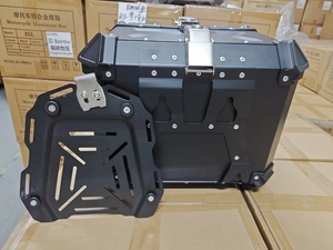 กล่องข้างรถมอเตอร์ไซค์45L กล่องอลูมิเนียมอัลลอยด์กล่องท็อปไซด์สินค้ายอดนิยม - Product Image 6