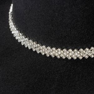 Wholesale 2024 Luxury Rhinestone Band Chapeau Western Wide Brim Fedora Custom Cowgirl Wool Felt Custom Logo Women Cowboy Hats - Product Image 5