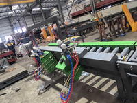 Machine de flambage automatique de haute précision pour pavés, traitement rapide pour les projets de construction de bordures routières