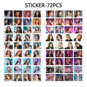 127pcs bini ảnh thẻ bini ảnh thẻ stacey Sheena Gwen maloi thẻ Lomo và không thấm nước Vinyl Nhãn dán - Product Image 4