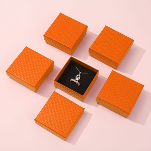 Lipack tùy chỉnh sang trọng Bìa hộp đồ trang sức sang trọng bông tai vòng vòng Vòng đeo tay trường hợp với đệm miếng bọt biển - Product Image 1