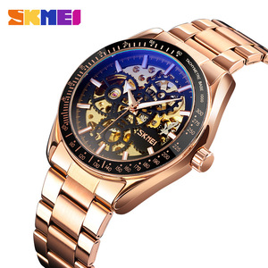 Large 43MM Dial Men's <b>Automatic</b> Mechanical Watch with Stainless Steel Folding Buckle Waterproof Fashion <b>Wristwatch</b> - Product Image 5