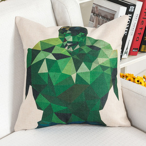 Sublimation Printing Superhero <strong>Marvel</strong> Movie Character <strong>Cushion</strong> Cover Decorative Pillow Cases 40X40CM - Product Image 3