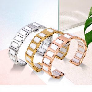 <span class=keywords><strong>Bracelet</strong></span> de luxe en céramique et acier inoxydable 316L de haute qualité à dégagement rapide 16 18 <span class=keywords><strong>20</strong></span> 22 <span class=keywords><strong>mm</strong></span> pour montre <span class=keywords><strong>GARMIN</strong></span> - Vente en gros usine - Product Image 2