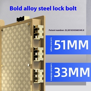 Fabrik Großhandel 1,8 Meter hoch große Büro Bank Schmuck Gold <span class=keywords><strong>Safe</strong></span> Schließfach Schrank sicheren Stahl - Product Image 2