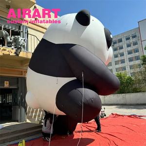 4-6ft แพนด้ายักษ์เป่าลมรูปแพนด้ายักษ์สำหรับจัดแสดงกิจกรรมสวนสัตว์ - Product Image 6
