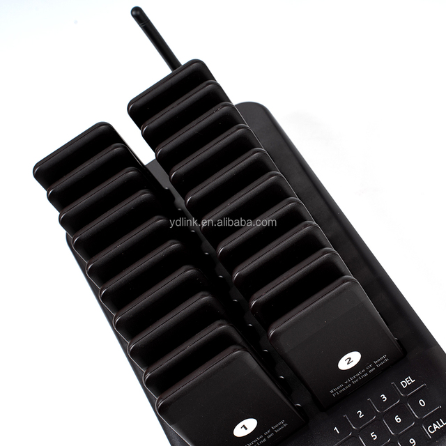 Portable Wireless Paging System CTP320-R Vibration Buzzer Call Button Suitable for Hospitals