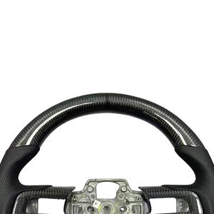 Volante de Cuero y Fibra de Carbono Personalizado para <span class=keywords><strong>Ford</strong></span> <span class=keywords><strong>Mustang</strong></span> 2015 2016 2017 2018 2019 2020 2021 <span class=keywords><strong>2022</strong></span> GT Shelby - Product Image 4