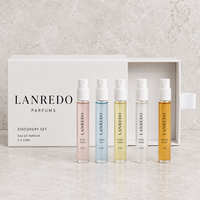 Flacon de parfum de luxe en verre, mini, 1 ml, 1,5 ml, 2 ml, 5 ml, 10 ml, transparent, portable, flacon de parfum testeur, vente directe d'usine