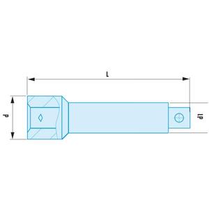 FACOM - S.215SR Sin chispas 1/2 '' - 3/4'' - 1 ''extensiones TRINQUETES SIN CHISPAS, TOMAS Y TOMAS DE IMPACTO - Product Image 2