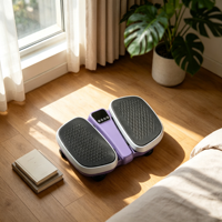 Mini plateforme vibrante électrique sans fil pour le remodelage corporel, la tonification et le bien-être, machine de fitness pour la maison