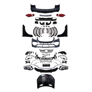 Nouveau kit carrosserie GLE63 <span class=keywords><strong>LEGAI</strong></span> pour Mercedes-Benz ML 2012-2015 W166 Facelift AMG, matériau Ptactic, couleur noire, installation facile par vis. - Product Image 6