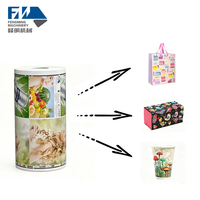 Mesin Cetak Flexo 6 Warna Otomatis In-Line untuk PVC/BOPP/CPP/Kertas, Printer Label/Kartu Baru dengan Sertifikasi CE