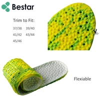 Semelles de sport respirantes anti-humidité à absorption des chocs en gel de mousse PU hautement élastique, très confortables et très vendues
