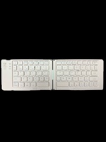 Keyboard Mini Lipat Senyap untuk Tablet PC dengan Lampu Latar Matte dan Pengisian Daya yang Praktis