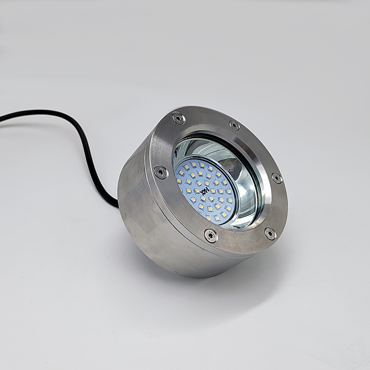 IP68 Waterproof Stainless Steel 24V DMX RGBW Dimmable Swimming Pool Underwater LED Light 100-1000 Meter RGB Spot Pool Lights