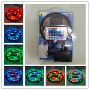 Factory SMD5050 Smart IP65 Waterproof <strong>RGB</strong> <strong>LED</strong> Strip Light 5M 12V with USB Connectivity App/<strong>Wifi</strong> <strong>Controlled</strong> Home Light Decoration - Product Image 2