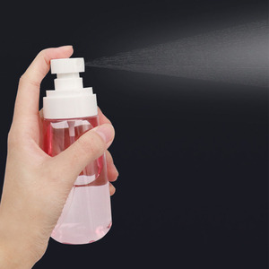 Vente en gros de flacons pulvérisateurs à brume fine de type pression PET pour le voyage, portables, 30/60/100 ml, pour <span class=keywords><strong>tonique</strong></span>/maquillage/lotion/parfum - Product Image 1