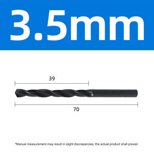 3.5mm 超硬合金ストレートシャンクツイストドリル HSS 高速度鋼電動ドリルビット - Product Image 2