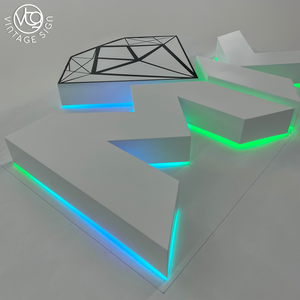 Chiếu sáng khách sạn dấu hiệu Acrylic dấu hiệu điện tử Hot Bán 3D chữ dẫn backlit với chất lượng cao - Product Image 4