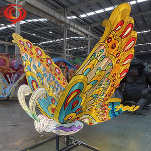 Realistic <b>Large</b> Waterproof Silk <b>Lanterns</b> Chinese Garden Event Decoration for Festivals Events for Ramadan Graduation Insect - Product Image 4